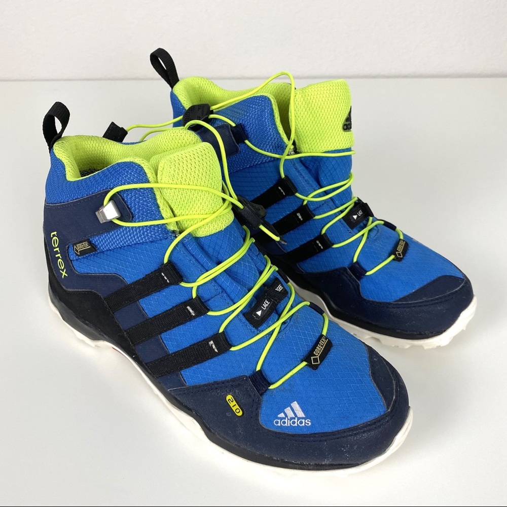 Adidas Kids Terrex Mid GTX Mountain Shoes Size 3.5